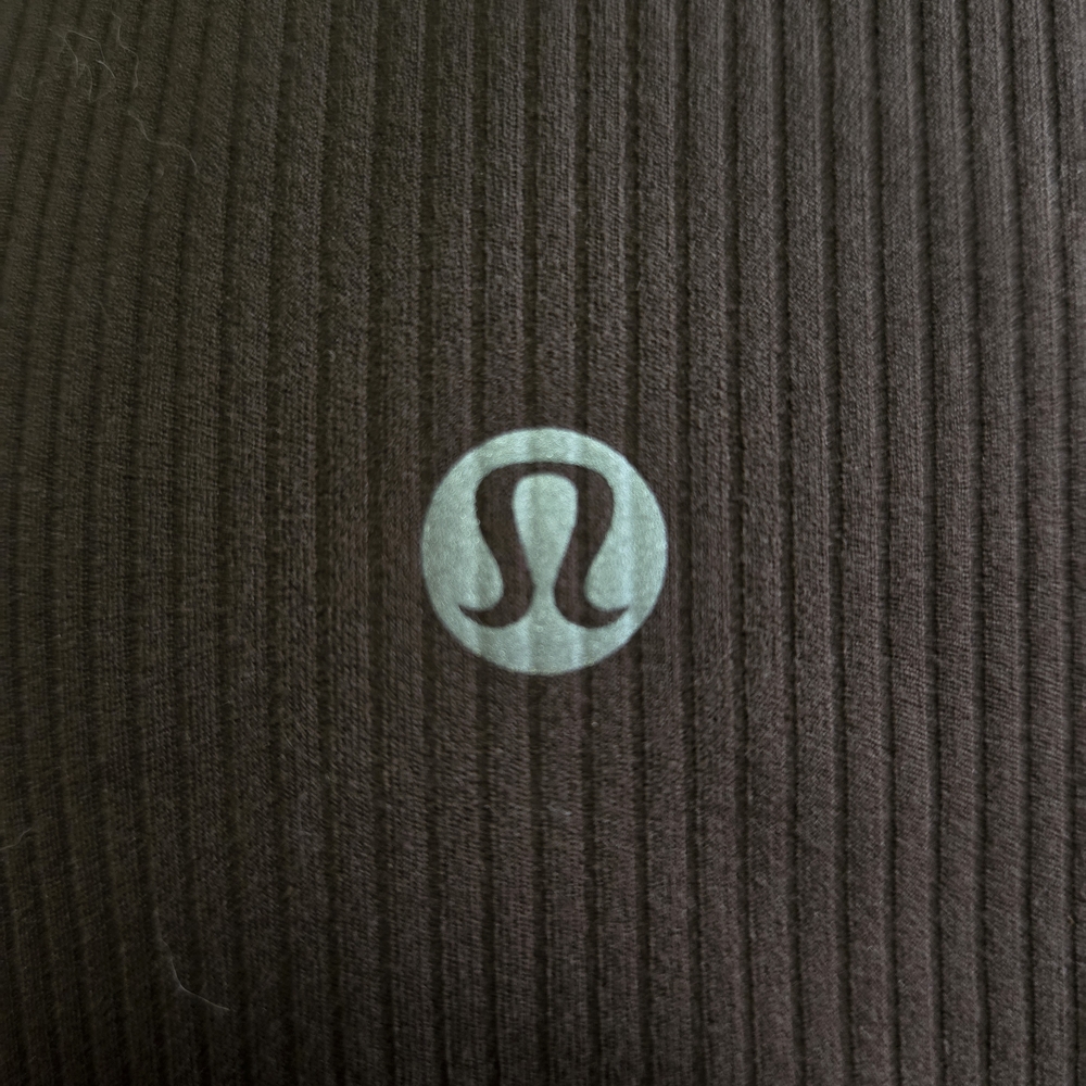 Lululemon Align High-Rise Ribbed Brown Mini-Flare Pant Regular - Picture 3 of 4